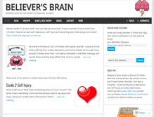 Tablet Screenshot of believersbrain.com